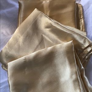Gold table runners 14x108